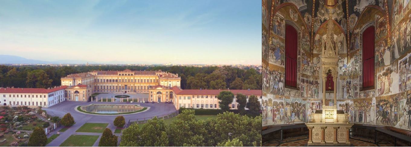 Monza: la villa reale ed il centro storico